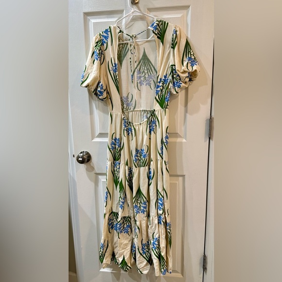 Zara Floral Long Print Dress, Size Small, Ref 3198/244 - Picture 6 of 6